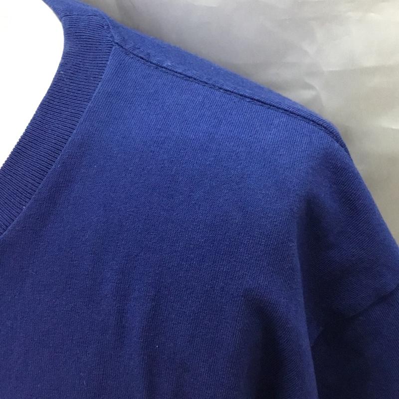 アベイシングエイプ A BATHING APE Tシャツ 半袖 JAPANESE WIND CHIMES COLLEGE TEE 風鈴 XL プリント 紺 / ネイビー /  メンズ USED 古着 中古 10117076