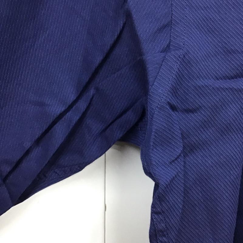 アクアスキュータム Aquascutum シャツ、ブラウス 長袖 長袖シャツ 無地シャツ カラーシャツ 無地 紺 / ネイビー /  メンズ USED 古着 中古 10131170