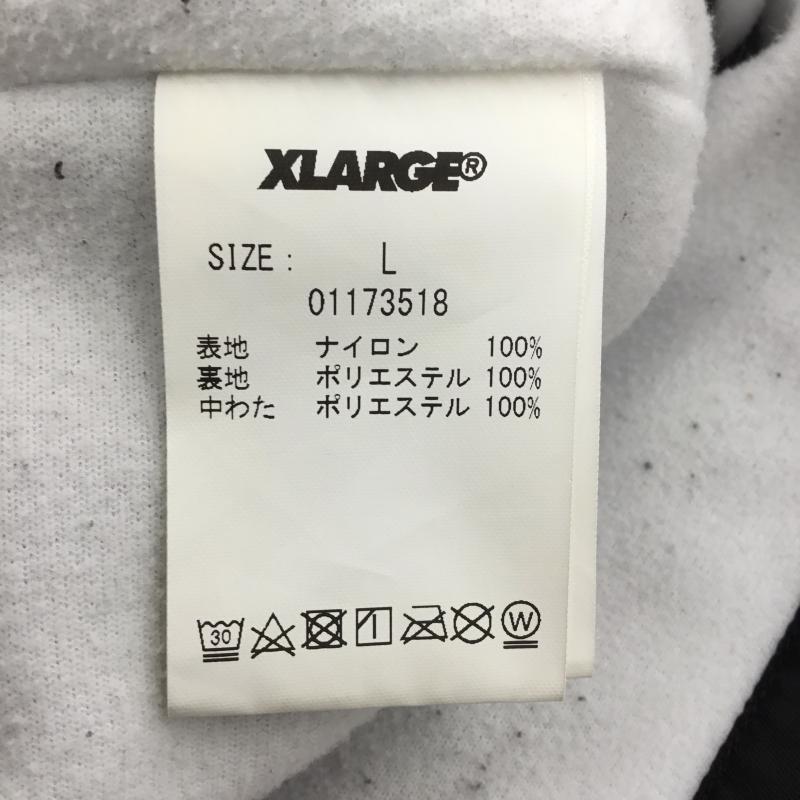 エクストララージ XLARGE ジャケット、上着 ジャケット、ブレザー L ロゴ、文字 黒 / ブラック /  メンズ USED 古着 中古 10137327