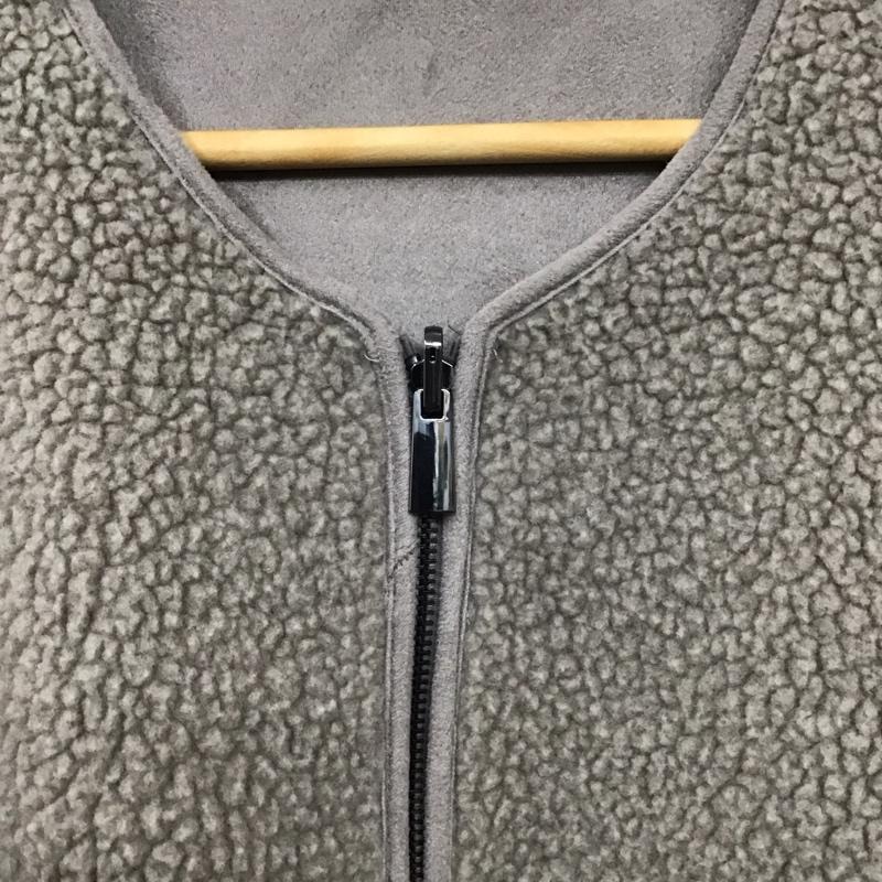 ザラ ZARA ジャケット、上着 ジャンパー、ブルゾン リバーシブル ムートン ボア M 無地 ベージュ / ベージュ /  レディース USED 古着 中古 10130402