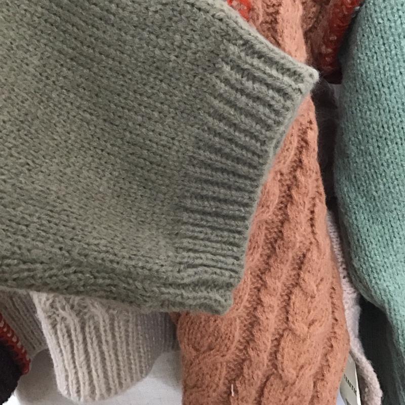 ビームス BEAMS ニット、セーター 長袖 長袖ニットカットソー ニット セーター クルーネックニット  マルチカラー / マルチカラー /  レディース USED 古着 中古 10124231
