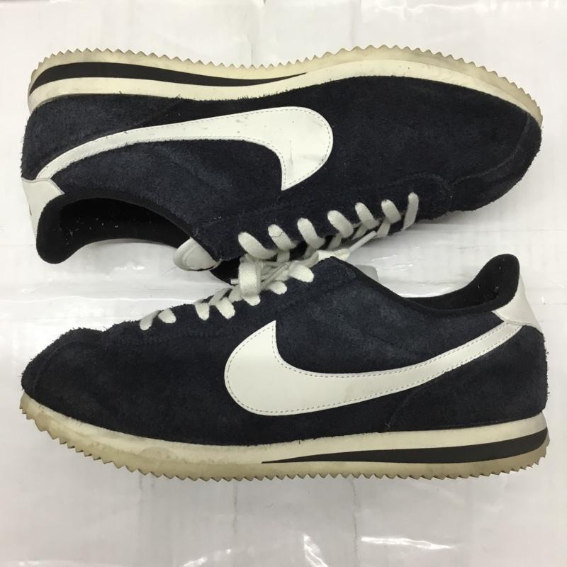 ナイキ NIKE スニーカー スニーカー FJ2530-001 W CORTEZ VNTG 29cm 29.0cm ロゴ、文字 黒 / ブラック / X 白 / ホワイト /  メンズ USED 古着 中古 10106629