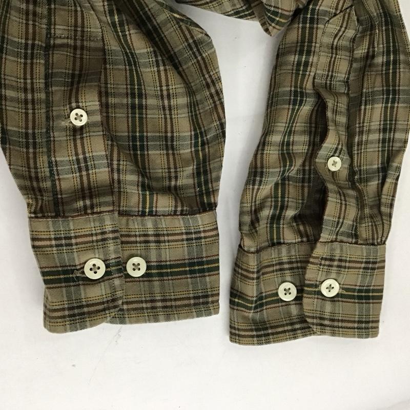 古着 USED シャツ、ブラウス 長袖 長袖シャツ チェックシャツ カラーシャツ ボタンダウンシャツ L チェック マルチカラー / マルチカラー /  メンズ USED 古着 中古 10130131