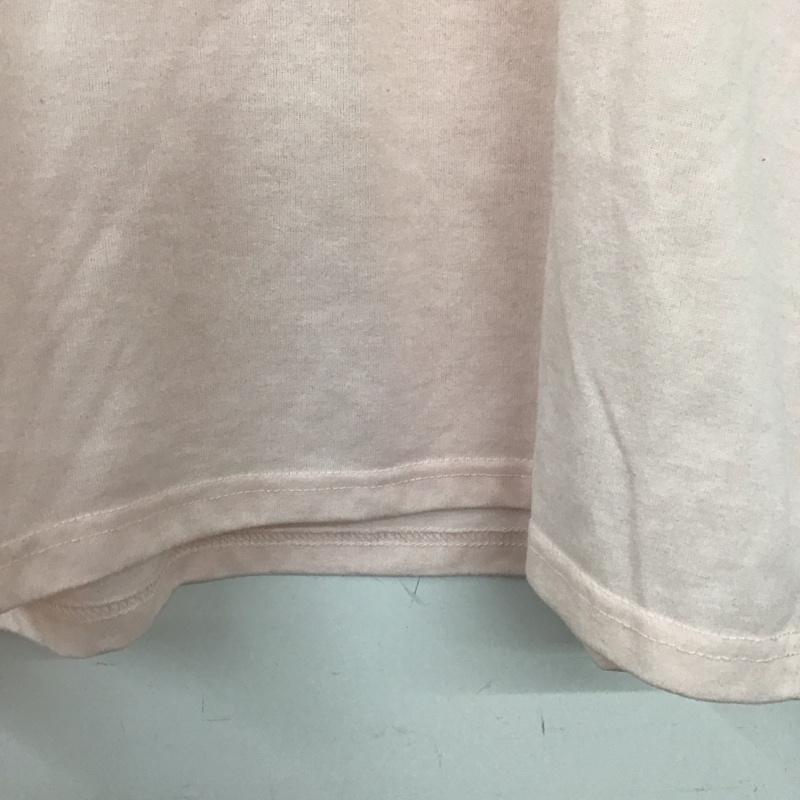 エヘカソポ ehka sopo Tシャツ 半袖 FREE プリント 桃 / ピンク /  レディース USED 古着 中古 10133833