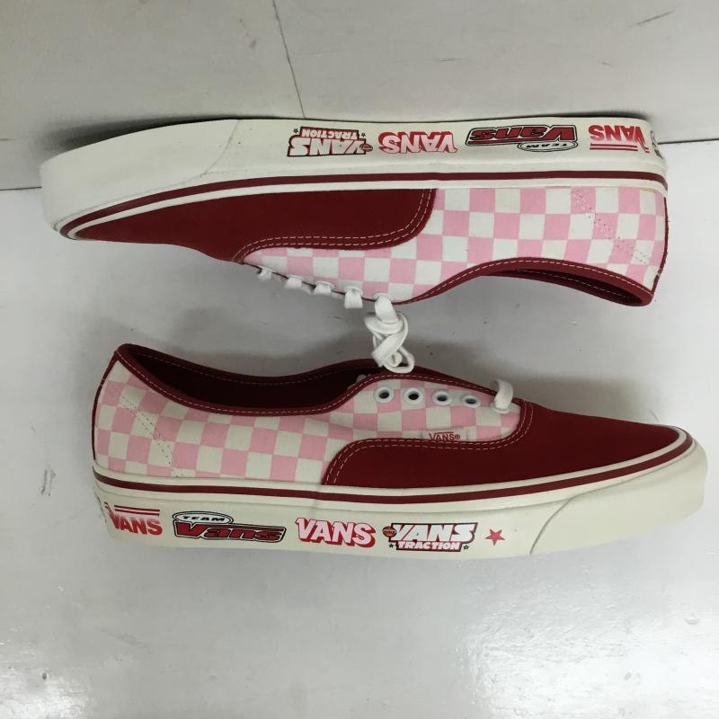 バンズ VANS スニーカー スニーカー VN0A5KX48EK1 UA Authentic 44 DX Anaheim FACTORY オーセンティック 29.5cm ロゴ、文字 白 / ホワイト / X 赤 / レッド /  メンズ USED 古着 中古 10136332