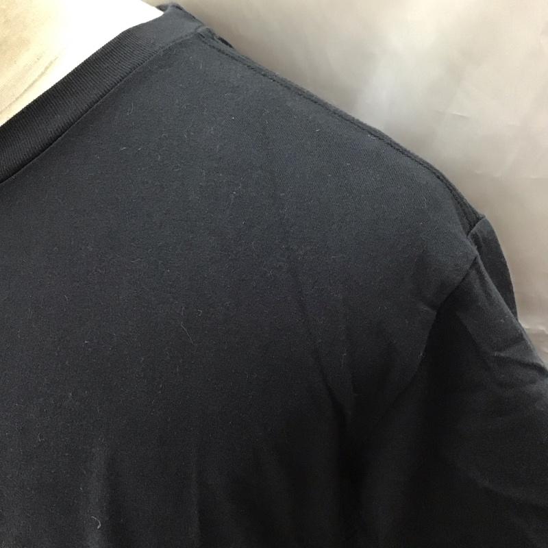 ヒューマンメード HUMAN MADE Tシャツ 半袖 半袖カットソー プリントTシャツ クルーネックカットソー M 無地 紺 / ネイビー /  メンズ USED 古着 中古 10113182