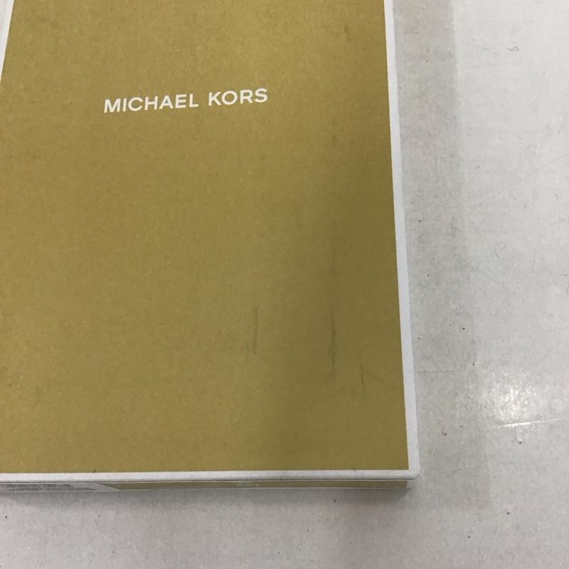 マイケルコース MICHAEL KORS ファッション小物 ファッション小物 MKSTBRWWPIP2261M Slim Wrap Case Stripe iPhone 14 Max iPhoneケース ロゴ、文字 茶 / ブラウン /  レディース USED 古着 中古 10123156