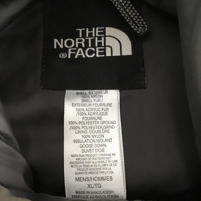 ザノースフェイス THE NORTH FACE ジャケット、上着 ダウンジャケット XL 無地 灰 / グレー /  メンズ USED 古着 中古 10105699