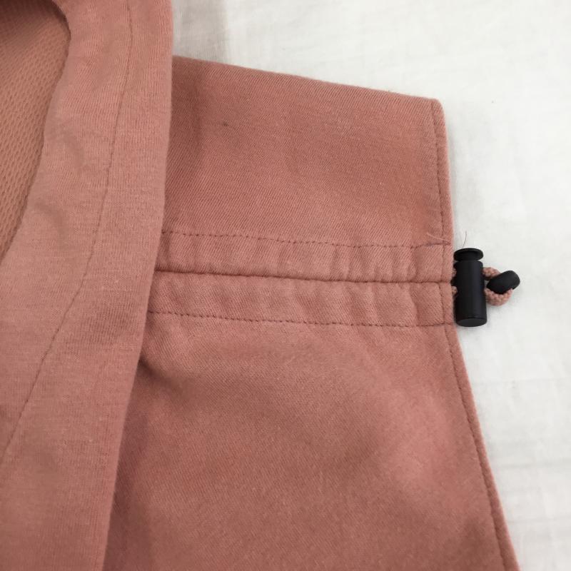バーバリーブルーレーベル BURBERRY BLUE LABEL パーカー 半袖 ノースリーブパーカー 38 ロゴ、文字 桃 / ピンク /  レディース USED 古着 中古 10130848