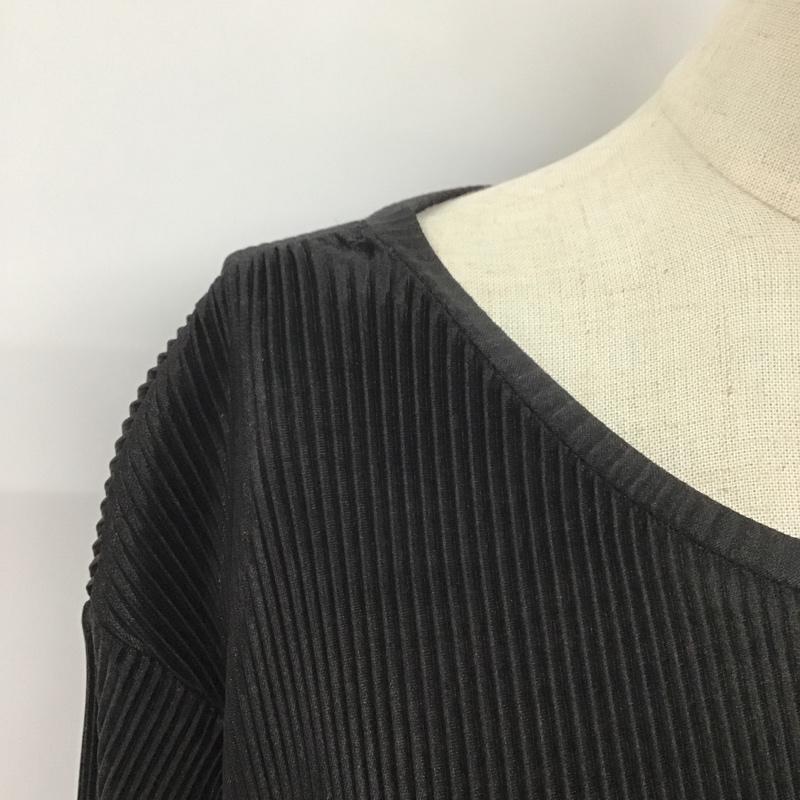 ザラ ZARA ワンピース ロングスカート M 無地 黒 / ブラック /  レディース USED 古着 中古 10106130