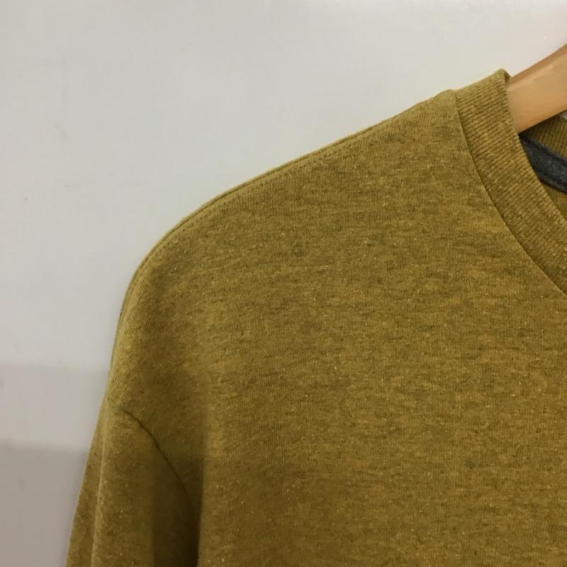 パタゴニア patagonia Tシャツ 長袖 L プリント マスタード / マスタード /  メンズ USED 古着 中古 10143313
