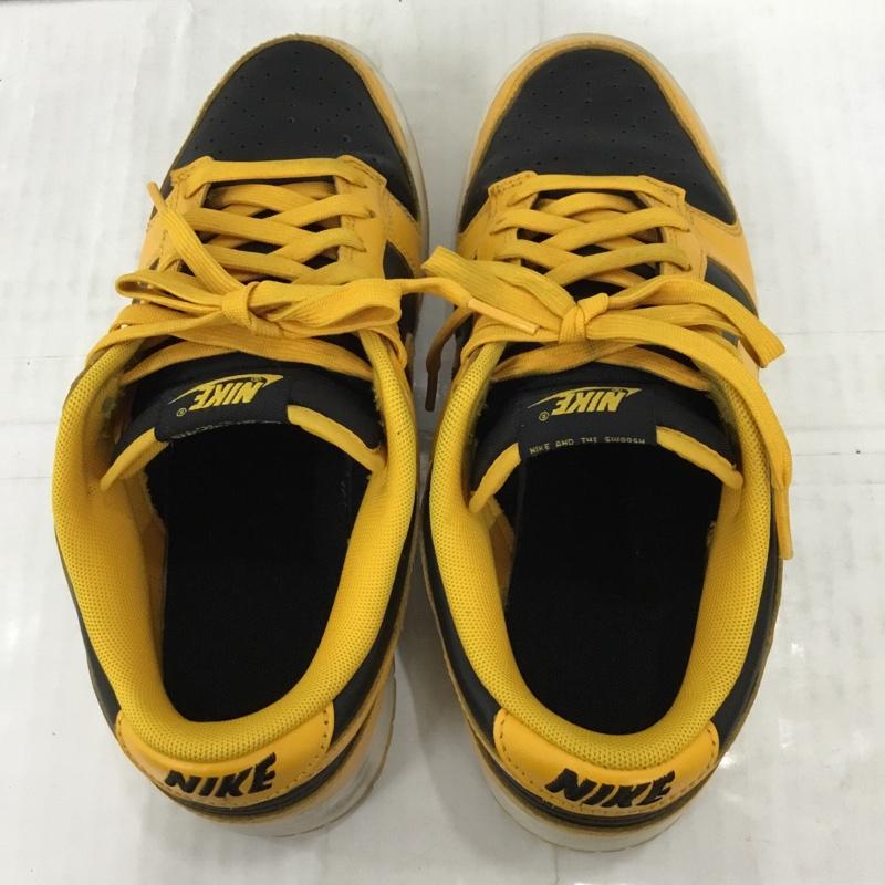 ナイキ NIKE スニーカー スニーカー DD1391 004 DUNK LOW RETRO 26.5cm 箱有 26.5cm ロゴ、文字 黒 / ブラック / X 黄 / イエロー /  メンズ USED 古着 中古 10109898