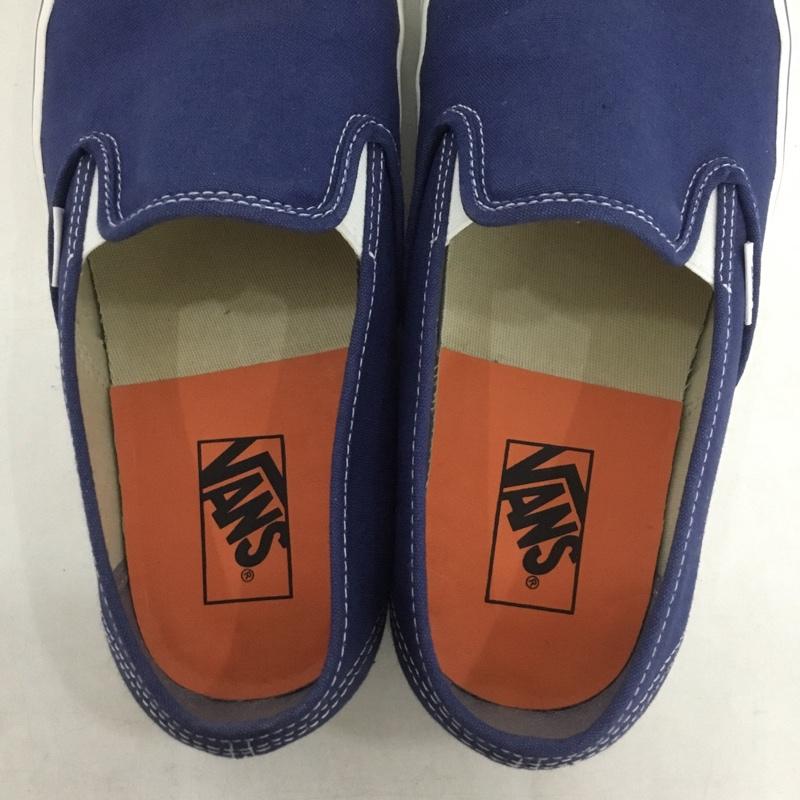 バンズ VANS スリッポン スリッポン 721454 28.5cm スニーカー 28.5cm ロゴ、文字 紺 / ネイビー /  メンズ USED 古着 中古 10140163