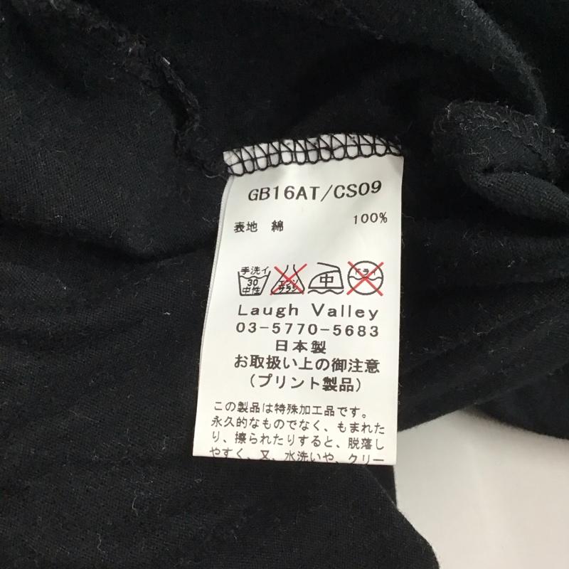 グラム glamb Tシャツ 半袖 半袖Tシャツ プリントTシャツ 半袖カットソー 4 プリント 黒 / ブラック /  メンズ USED 古着 中古 10124352