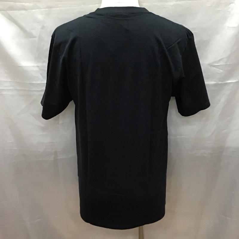 ハフ HUF Tシャツ 半袖 半袖カットソー プリントTシャツ クルーネックカットソー M ロゴ、文字 黒 / ブラック /  メンズ USED 古着 中古 10116577