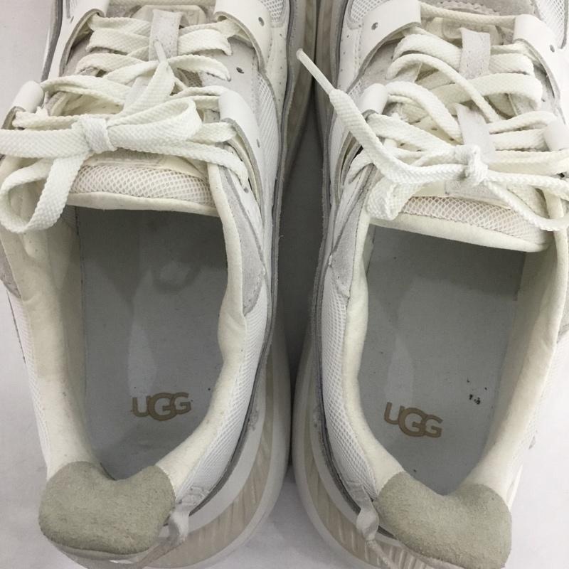 アグ UGG スニーカー スニーカー 1127110 CA805 V2 28cm 箱有 28.0cm ロゴ、文字 白 / ホワイト / X 灰 / グレー /  メンズ USED 古着 中古 10146008