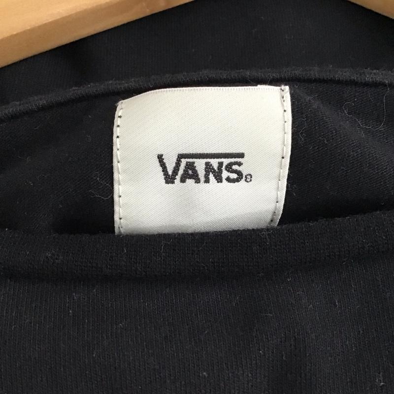 バンズ VANS Tシャツ 半袖 FREE プリント X ロゴ、文字 黒 / ブラック /  レディース USED 古着 中古 10150168