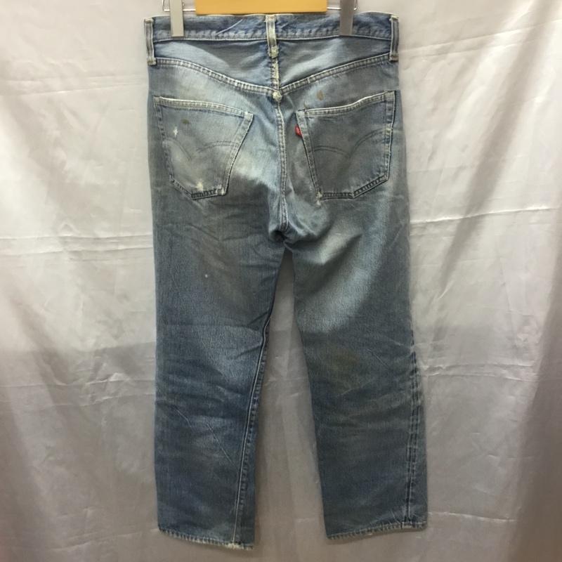 リーバイス Levi s パンツ デニム、ジーンズ デニムジーンズ 66後期 70s 501 6番工場 33インチ ダメージ加工 インディゴ / インディゴ /  メンズ USED 古着 中古 10111926