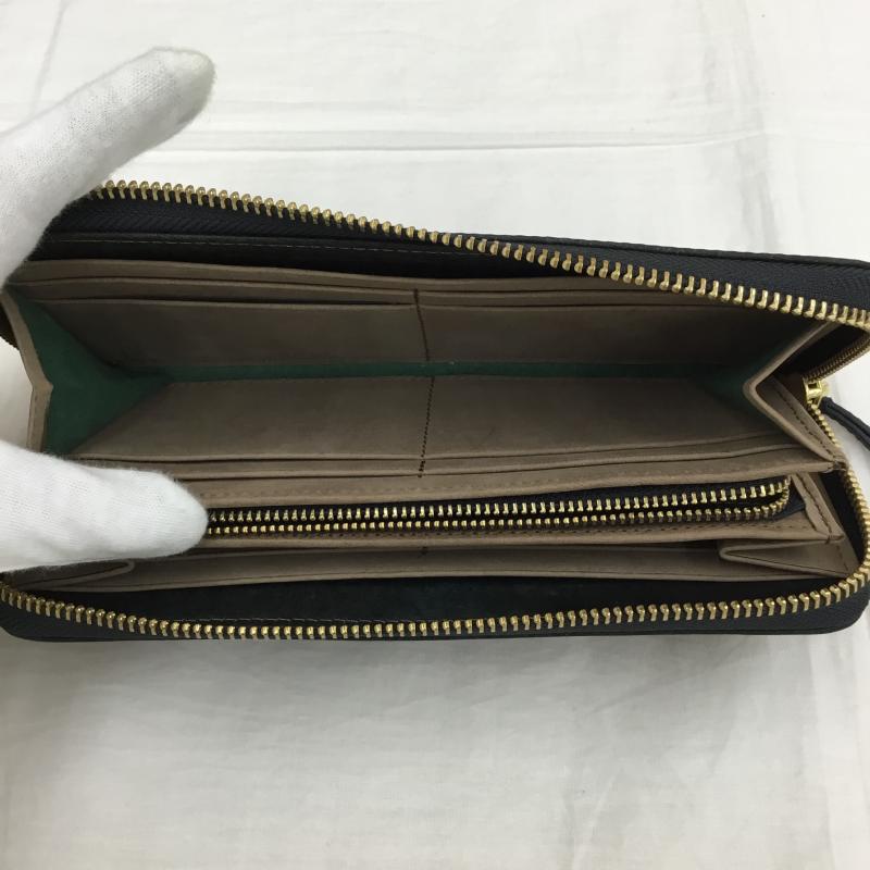 ノーティアム NAUGHTIAM 財布 長財布  黒 / ブラック / X 青 / ブルー / X 緑 / グリーン /  メンズ USED 古着 中古 10140569