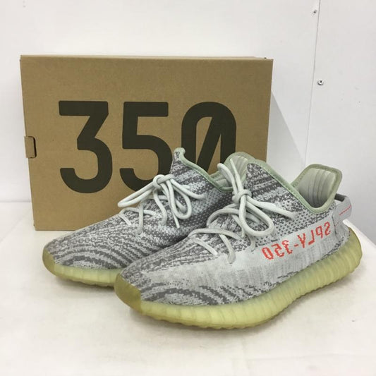 アディダス adidas スニーカー スニーカー B37571 YEEZY BOOST 350 V2 26.5cm 箱有 26.5cm ロゴ、文字 灰 / グレー /  メンズ USED 古着 中古 10145588