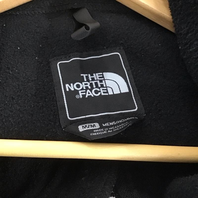 ザノースフェイス THE NORTH FACE ジャケット、上着 ジャンパー、ブルゾン ジップアップジャケット フリースジャケット アウター M ロゴ、文字 黒 / ブラック /  メンズ USED 古着 中古 10146701