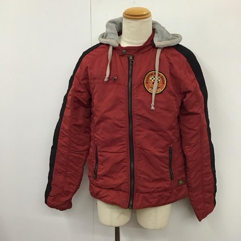 スコッチアンドソーダ SCOTCH＆SODA ジャケット、上着 ジャンパー、ブルゾン M 無地 灰 / グレー / X 黒 / ブラック / X 赤 / レッド /  メンズ USED 古着 中古 10119867