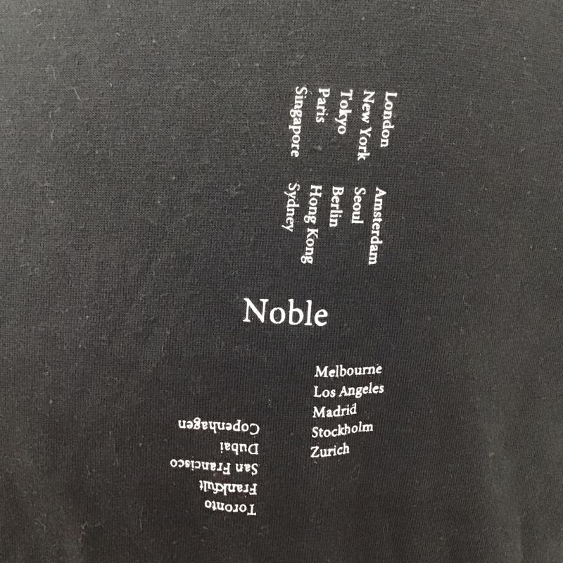 ルイス Lui s Tシャツ 長袖 LUZ2002718A0006 ロンT バックプリント M ロゴ、文字 黒 / ブラック /  メンズ USED 古着 中古 10118326