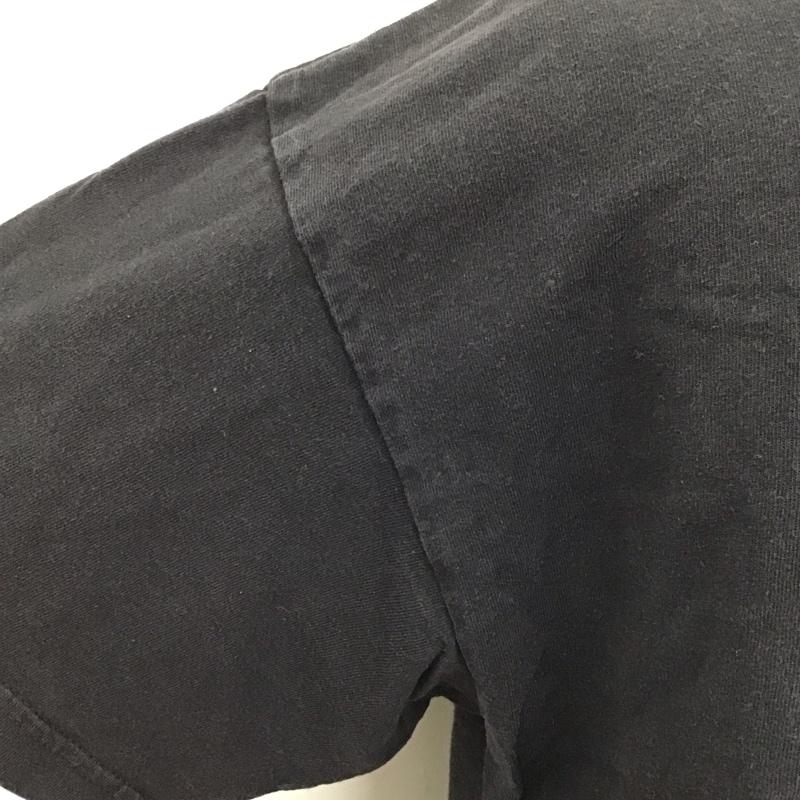 古着 USED Tシャツ 半袖 半袖カットソー プリントTシャツ クルーネックカットソー 古着 usa製 L プリント 黒 / ブラック /  メンズ USED 古着 中古 10111650
