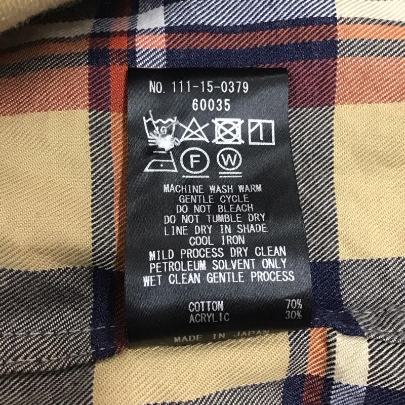 シップス SHIPS シャツ、ブラウス 長袖 111-15-0379 リラックスフィット レギュラーカラー ネルシャツ XL チェック マルチカラー / マルチカラー /  メンズ USED 古着 中古 10117023