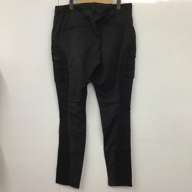 グラム glamb パンツ スラックス スラックス スリムパンツ ストレッチパンツ カーゴパンツ 4 無地 黒 / ブラック /  メンズ USED 古着 中古 10107678