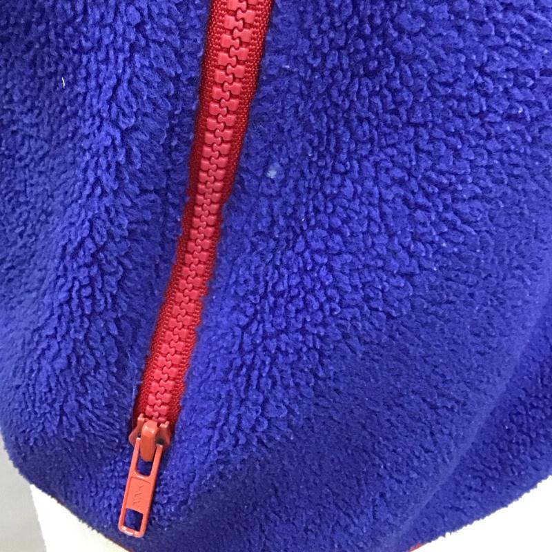 ザノースフェイス THE NORTH FACE ジャケット、上着 ジャケット、ブレザー ジップアップジャケット ジャンパー ジャケット カジュアルジャケット アウター M ロゴ、文字 青 / ブルー / X 赤 / レッド /  メンズ USED 古着 中古 10114385