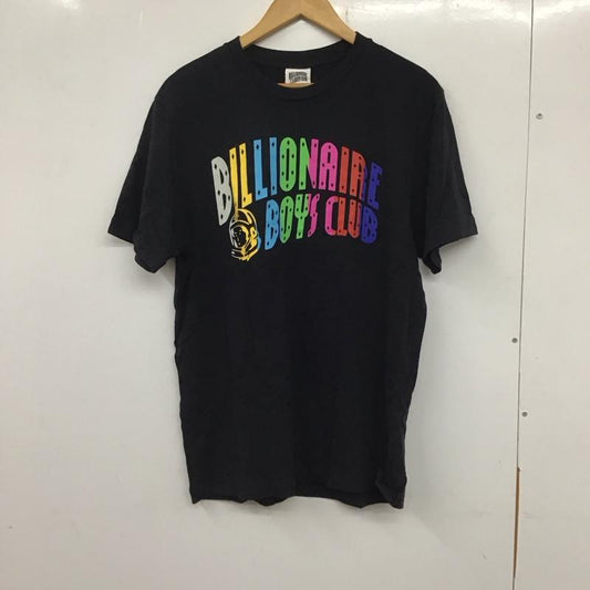 ビリオネア・ボーイズ・クラブ BILLIONAIRE BOYS CLUB Tシャツ 半袖 半袖カットソー プリントTシャツ クルーネックカットソー L プリント 黒 / ブラック /  メンズ USED 古着 中古 10133358