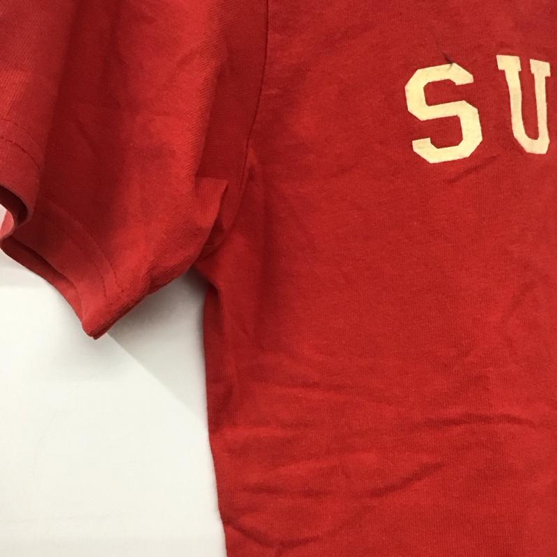 シュプリーム Supreme Tシャツ 半袖 半袖カットソー プリントTシャツ クルーネックカットソー ロゴT M ロゴ、文字 赤 / レッド /  メンズ USED 古着 中古 10146435
