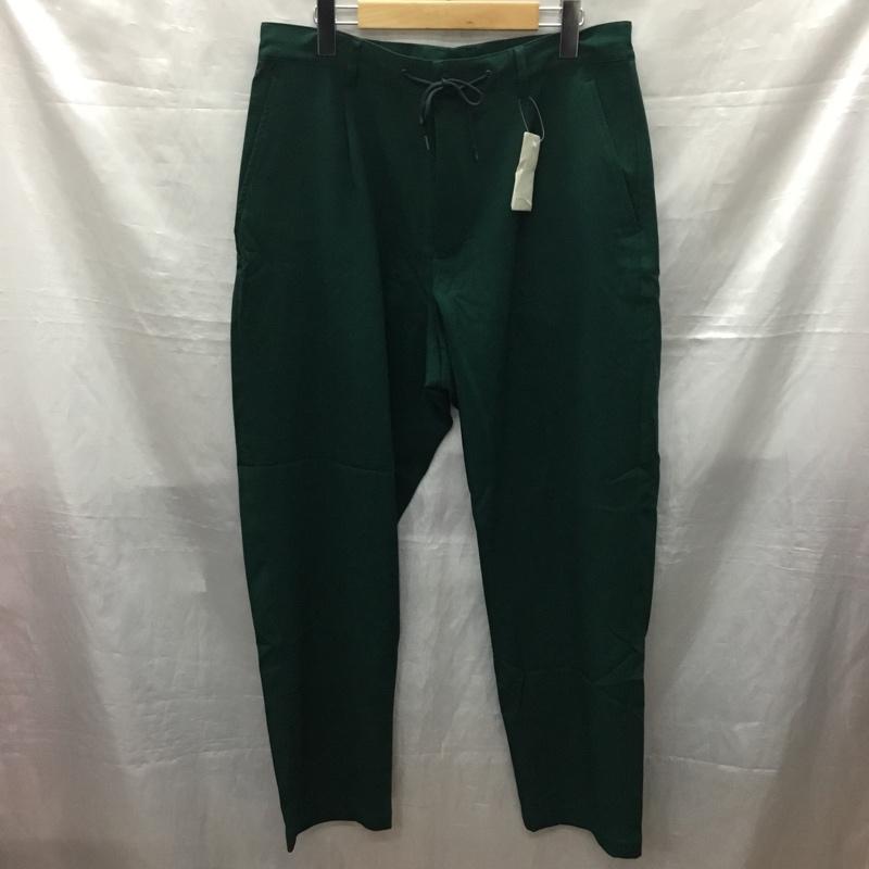 古着 USED パンツ ワークパンツ、ペインターパンツ ワイドパンツ カジュアルパンツ ワークパンツ L 無地 緑 / グリーン /  メンズ USED 古着 中古 10122249