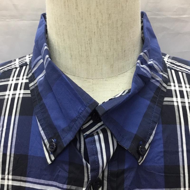 トミーヒルフィガー TOMMY HILFIGER シャツ、ブラウス 長袖 長袖シャツ カラーシャツ ポケットシャツ ボタンダウン チェックシャツ XL チェック マルチカラー / マルチカラー /  メンズ USED 古着 中古 10115117