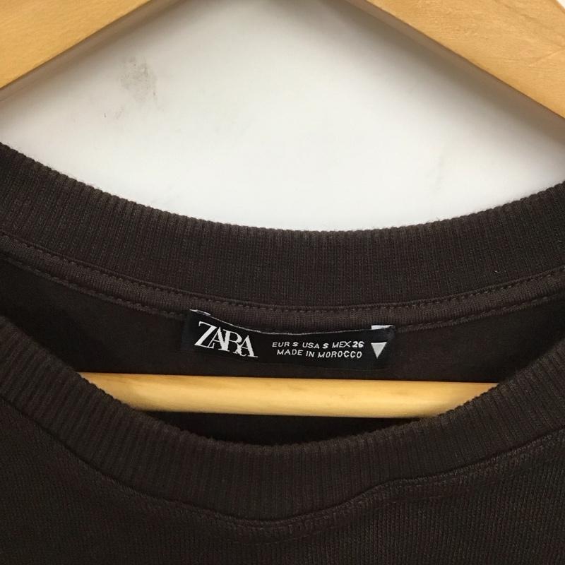ザラ ZARA ワンピース ロングスカート S 無地 茶 / ブラウン /  レディース USED 古着 中古 10124799