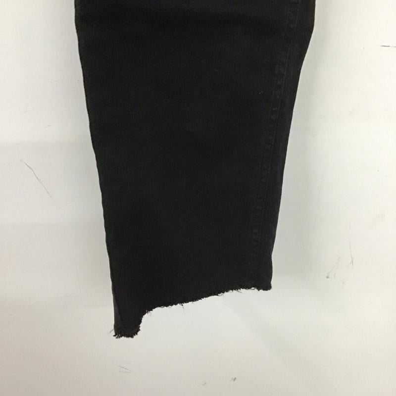 ザラ ZARA パンツ デニム、ジーンズ 42インチ 無地 黒 / ブラック /  メンズ USED 古着 中古 10149728
