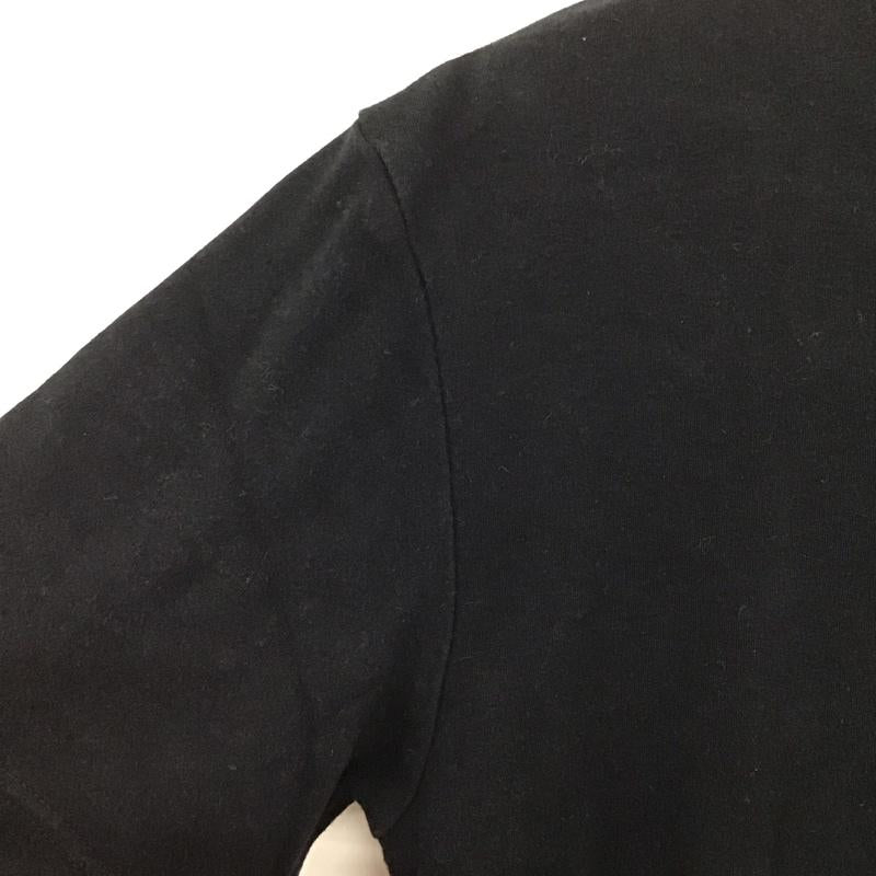 バーバリーブラックレーベル BURBERRY BLACK LABEL カットソー 半袖 半袖カットソー ヘンリーネックカットソー 2 ロゴ、文字 紺 / ネイビー /  メンズ USED 古着 中古 10130130