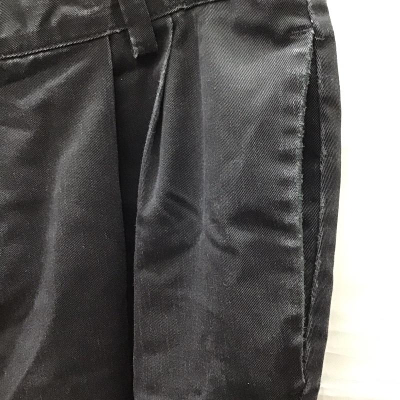 ドッカーズ DOCKERS パンツ ワークパンツ、ペインターパンツ ワイド 34 無地 黒 / ブラック /  メンズ USED 古着 中古 10118537