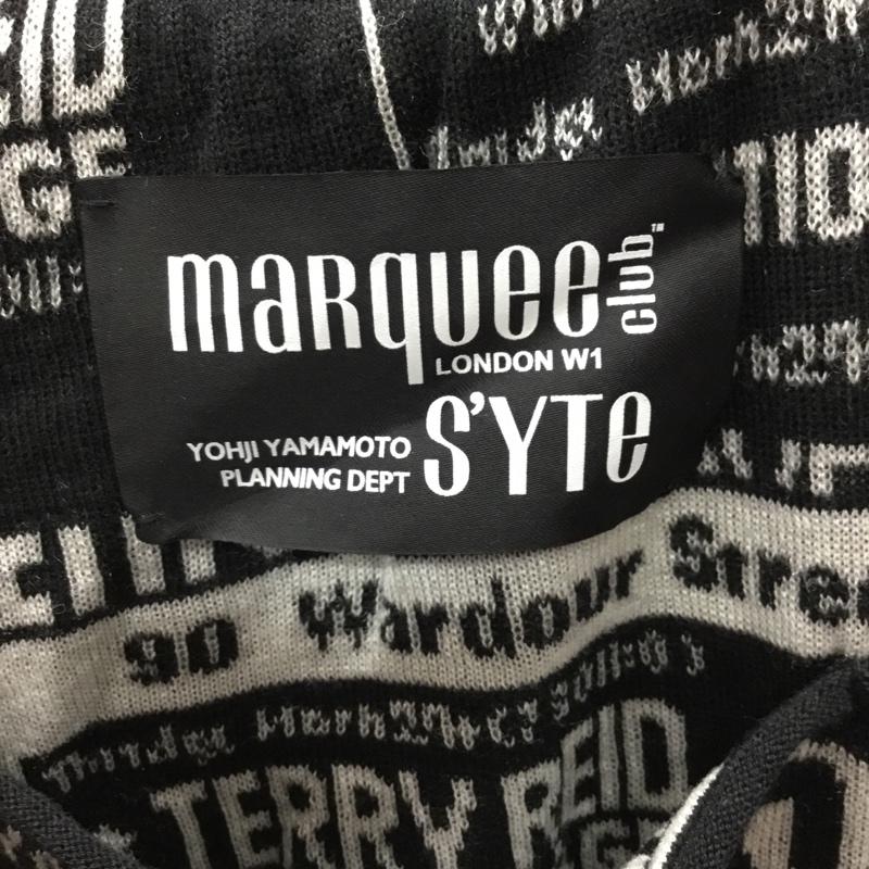 ヨウジヤマモト Yohji Yamamoto パンツ ワークパンツ、ペインターパンツ ub-k49-613 マーキークラブ ジャガードキュロットパンツ ワイドパンツ 3 プリント 白 / ホワイト / X 黒 / ブラック /  メンズ USED 古着 中古 10120676