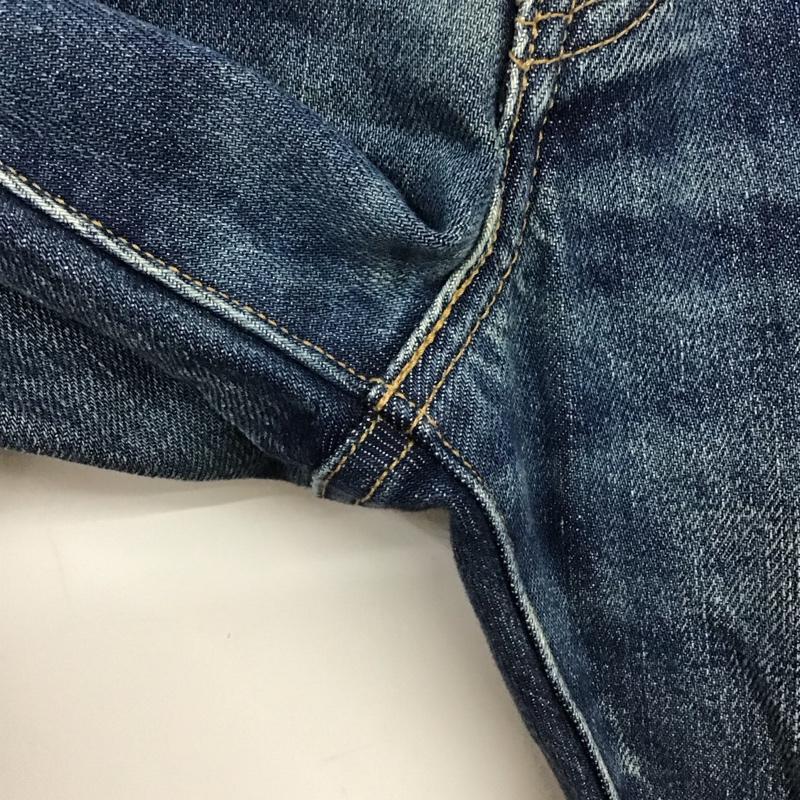 リーバイストラウスアンドコー Levi Strauss & co. パンツ デニム、ジーンズ デニムパンツ ワイドパンツ カジュアルパンツ ストレッチパンツ 34インチ 無地 インディゴ / インディゴ /  メンズ USED 古着 中古 10148288