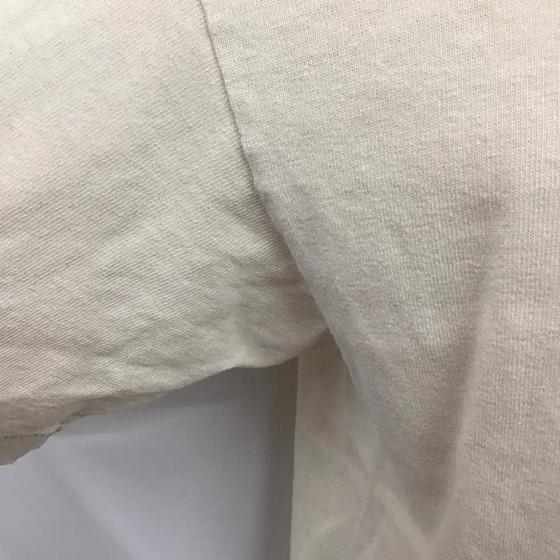 ステューシー STUSSY Tシャツ 半袖 クルーネック プリント M ロゴ、文字 ベージュ / ベージュ /  メンズ USED 古着 中古 10112161