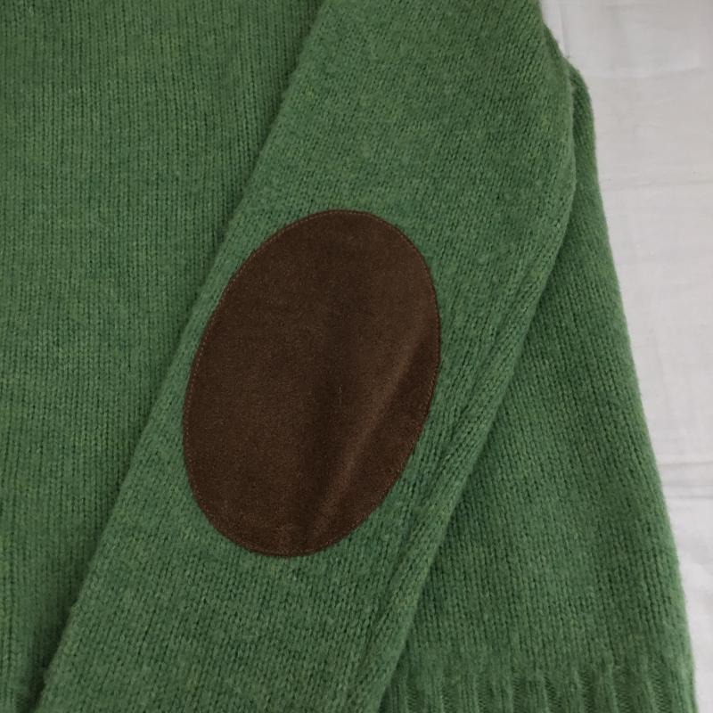 ポロラルフローレン POLO RALPH LAUREN ニット、セーター 長袖 S 無地 緑 / グリーン /  メンズ USED 古着 中古 10138469