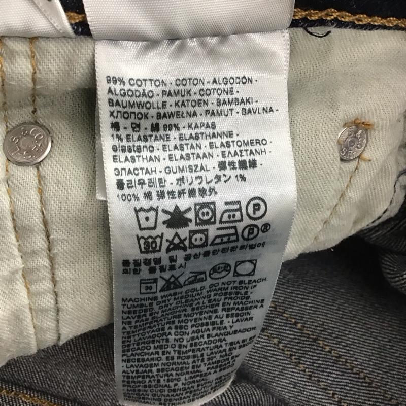 リーバイストラウスアンドコー Levi Strauss & co. パンツ デニム、ジーンズ デニムパンツ スリムパンツ カジュアルパンツ 30インチ 無地 インディゴ / インディゴ /  メンズ USED 古着 中古 10147508