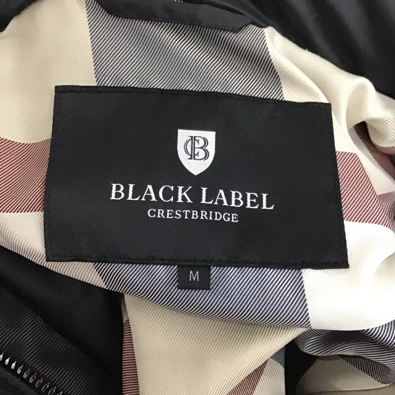 ブラックレーベルクレストブリッジ BLACK LABEL CRESTBRIDGE ジャケット、上着 ジャンパー、ブルゾン ジップアップジャケット ジャンパー ジャケット カジュアルジャケット アウター M 無地 黒 / ブラック /  メンズ USED 古着 中古 10123795