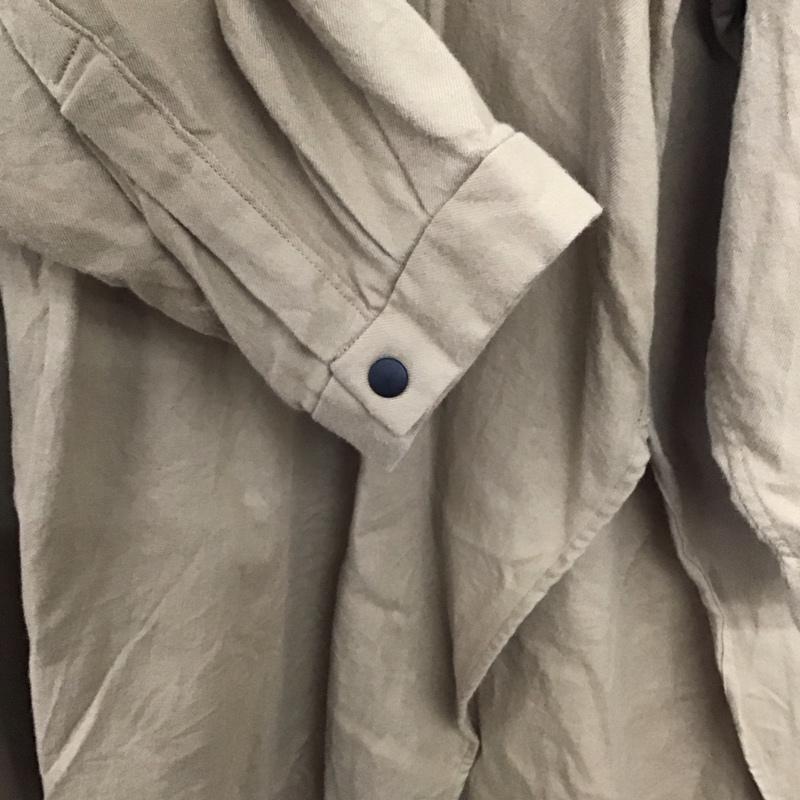 ジエダ Jieda シャツ、ブラウス 長袖 jie-17w-sh05 長袖シャツ 無地シャツ カラーシャツ 2 無地 ベージュ / ベージュ /  メンズ USED 古着 中古 10128776