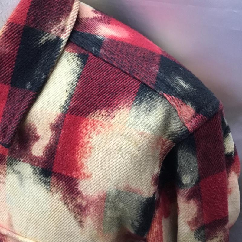 シュプリーム Supreme シャツ、ブラウス 長袖 13AW BleachedBuffaloHeavyweightShirt 長袖シャツ M 総柄 マルチカラー / マルチカラー /  メンズ USED 古着 中古 10122280