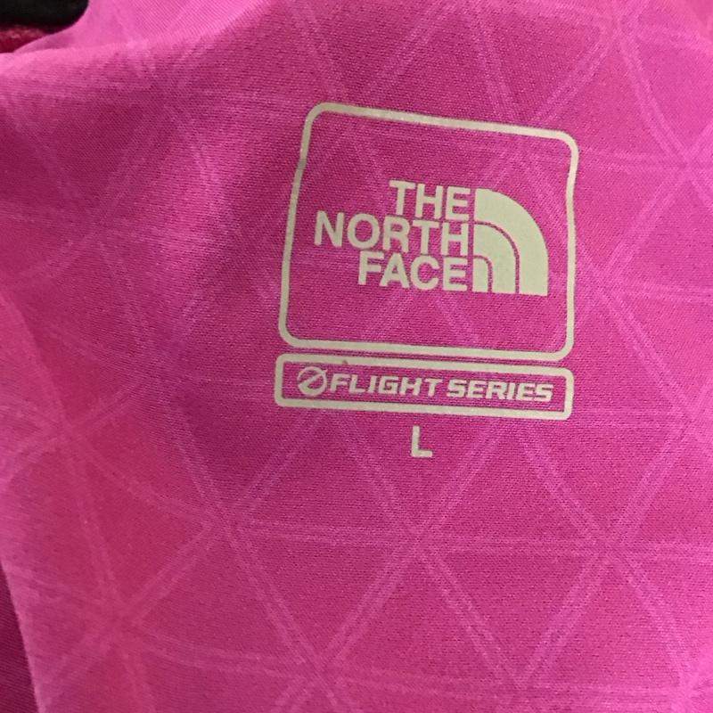 ザノースフェイス THE NORTH FACE パンツ ショートパンツ NBW41571 ノベルティーフライウェイトレーシングショート アウトドア L ロゴ、文字 紫 / パープル / X 黒 / ブラック /  レディース USED 古着 中古 10118718
