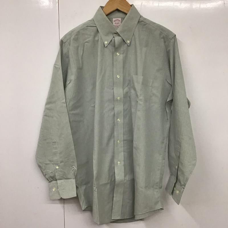 ブルックスブラザーズ BROOKS BROTHERS シャツ、ブラウス 長袖 長袖シャツ チェックシャツ カラーシャツ ボタンダウンシャツ チェック マルチカラー / マルチカラー /  メンズ USED 古着 中古 10131171