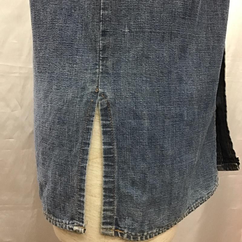 リーバイス Levi s シャツ、ブラウス 長袖 70s　オレンジタブ　デニムシャツ　長袖シャツ S 無地 インディゴ / インディゴ /  メンズ USED 古着 中古 10116189